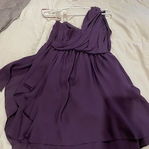 TIBI dark purple size 4 dress